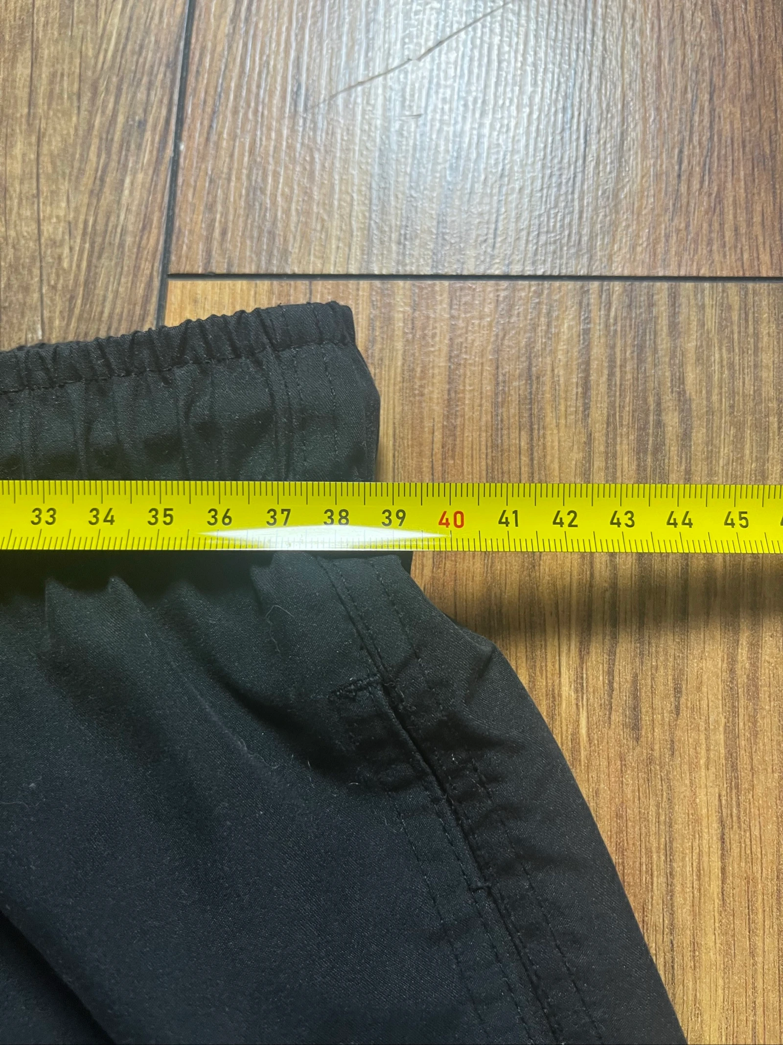 Solid black swim shorts with embroidered palm tree logo. Minimalist style - sun project - Size L - very good condition – photo 5